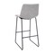 Flash Furniture 30 inch LeatherSoft Bar Height Barstools in Light Gray, PK2 2-ET-ER18345-30-LG-GG - alternate 2